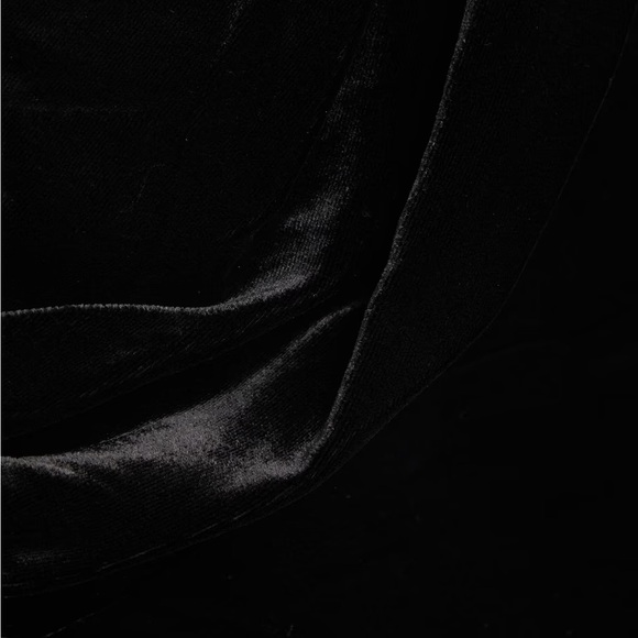 NWT Veronica Beard Toki Ruched Crushed Velvet Mini Black Dress Holiday Witchy - Picture 8 of 16